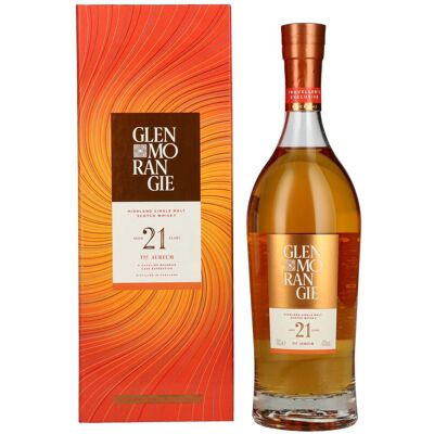 Glenmorangie AUREUM 21 Years Old Highland Single Malt Traveller's Exclusive 43% Vol. 0,7l in Geschenkbox Glenmorangie AUREUM 21 Years Old Highland Single Malt Traveller's Exclusive 43% Vol. 0,7l in Geschenkbox