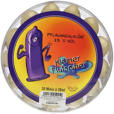 Krugmann's Kleiner Flutscher Pflaumenlikör 15% Vol. 20x0,02l Krugmann's Kleiner Flutscher Pflaumenlikör 15% Vol. 20x0,02l