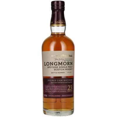 Longmorn 23 Years Old Double Cask Matured 48% Vol. 0,7l Longmorn 23 Years Old Double Cask Matured 48% Vol. 0,7l