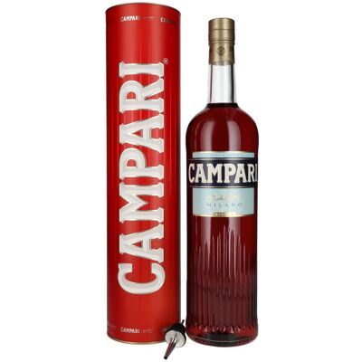 Campari Bitter 25% Vol. 3l in Geschenkbox mit Ausgießer Campari Bitter 25% Vol. 3l in Geschenkbox mit Ausgießer