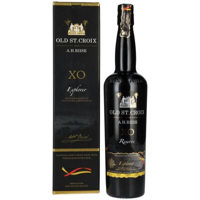 Old St. Croix A.H. Riise XO Explorer Reserve Germany Edition 40% Vol. 0,7l in Geschenkbox Old St. Croix A.H. Riise XO Explorer Reserve Germany Edition 40% Vol. 0,7l in Geschenkbox