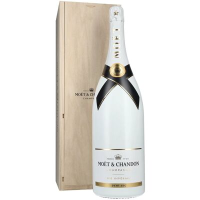 Moët & Chandon Champagne ICE IMPÉRIAL Demi-Sec 12,5% Vol. 3l in Holzkiste Moët & Chandon Champagne ICE IMPÉRIAL Demi-Sec 12,5% Vol. 3l in Holzkiste