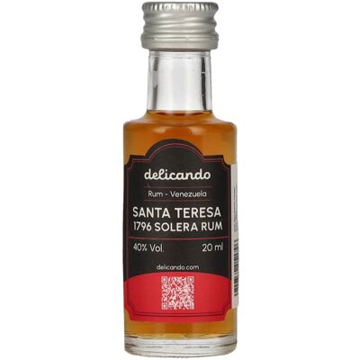 Santa Teresa 1796 Rum Santa Teresa 1796 Solera Rum 40% Vol. 0,02l Santa Teresa 1796 Rum Santa Teresa 1796 Solera Rum 40% Vol. 0,02l