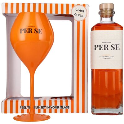Per SE Aperitivo 14,5% Vol. 0,7l in Geschenkbox mit Glas Per SE Aperitivo 14,5% Vol. 0,7l in Geschenkbox mit Glas