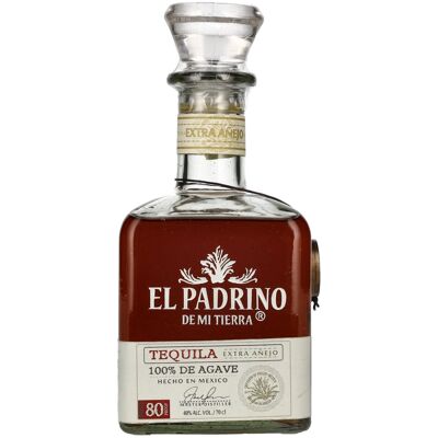El Padrino Extra Añejo Tequila - 100% Agave - Dunkelbernstein - 40% Vol. El Padrino Extra Añejo Tequila - 100% Agave - Dunkelbernstein - 40% Vol.