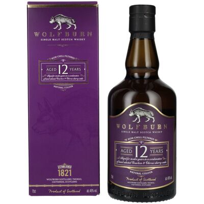 Wolfburn Whisky Wolfburn 12 Years Old Single Malt Scotch Whisky 46% Vol. 0,7l in Geschenkbox Wolfburn Whisky Wolfburn 12 Years Old Single Malt Scotch Whisky 46% Vol. 0,7l in Geschenkbox