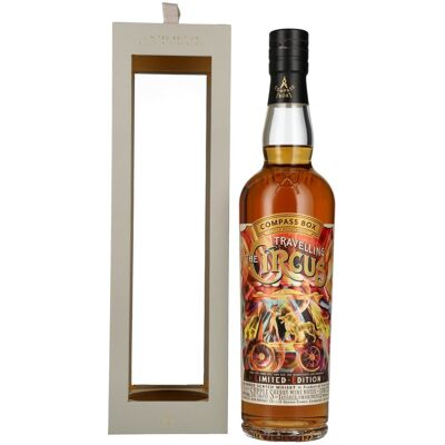 Compass Box TRAVELLING CIRCUS Blended Malt Limited Edition 49% Vol. 0,7l in Geschenkbox Compass Box TRAVELLING CIRCUS Blended Malt Limited Edition 49% Vol. 0,7l in Geschenkbox