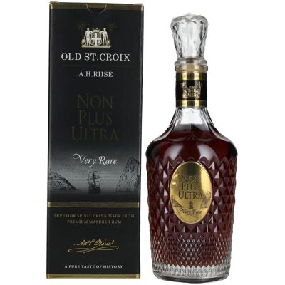 Old St. Croix A.H. Riise NON PLUS ULTRA Very Rare Spirit Drink 42% Vol. 0,7l in Geschenkbox Old St. Croix A.H. Riise NON PLUS ULTRA Very Rare Spirit Drink 42% Vol. 0,7l in Geschenkbox
