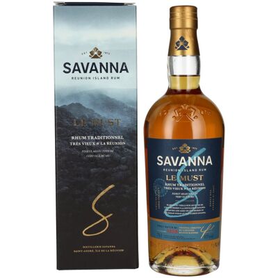 Savanna Rhum Savanna LE MUST Reunion Island Rum 45% Vol. 0,7l in Geschenkbox Savanna Rhum Savanna LE MUST Reunion Island Rum 45% Vol. 0,7l in Geschenkbox