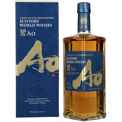 The House of Suntory Suntory AO World Blend Whisky 43% Vol. 0,7l in Geschenkbox The House of Suntory Suntory AO World Blend Whisky 43% Vol. 0,7l in Geschenkbox