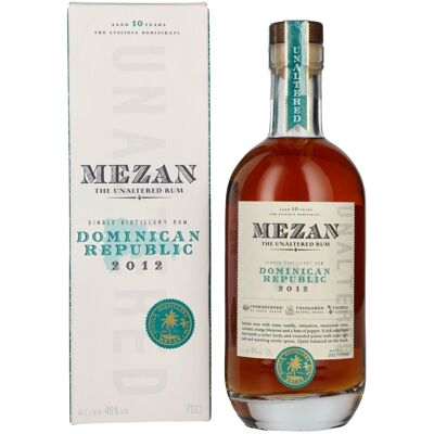 Mezan Rum Mezan The Unaltered Rum Dominican Republic 2012 46% Vol. 0,7l in Geschenkbox Mezan Rum Mezan The Unaltered Rum Dominican Republic 2012 46% Vol. 0,7l in Geschenkbox