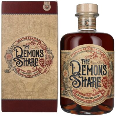 The Demon's Share Rum The Demon's Share 6 Years Old Spirit Drink 40% Vol. 3l in Geschenkbox The Demon's Share Rum The Demon's Share 6 Years Old Spirit Drink 40% Vol. 3l in Geschenkbox