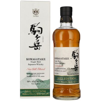 Mars Whisky Mars KOMAGATAKE Single Malt Japanese Whisky Limited Edition 2022 50% Vol. 0,7l in Geschenkbox Mars Whisky Mars KOMAGATAKE Single Malt Japanese Whisky Limited Edition 2022 50% Vol. 0,7l in Geschenkbox