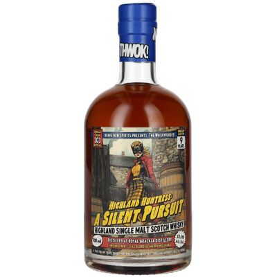 Royal Brackla Whisky Royal Brackla 9 Years Old A SILENT PURSUIT Highland Single Malt 53,5% Vol. 0,7l Royal Brackla Whisky Royal Brackla 9 Years Old A SILENT PURSUIT Highland Single Malt 53,5% Vol. 0,7l