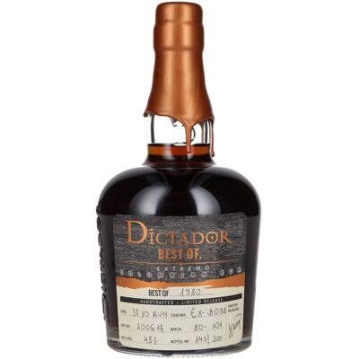 Dictador 37 Jahre Dunkler Bernstein Rum - Rum Dictador 37 Jahre Dunkler Bernstein Rum - Rum