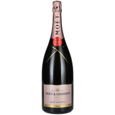 Moët & Chandon Champagne ROSÉ IMPÉRIAL Brut 12,5% Vol. 1,5l Moët & Chandon Champagne ROSÉ IMPÉRIAL Brut 12,5% Vol. 1,5l