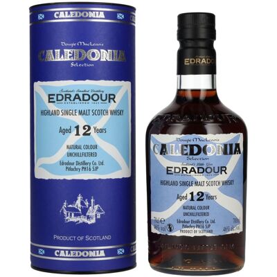 Edradour Whisky Edradour CALEDONIA 12 Years Old Highland Single Malt 46% Vol. 0,7l in Geschenkbox Edradour Whisky Edradour CALEDONIA 12 Years Old Highland Single Malt 46% Vol. 0,7l in Geschenkbox
