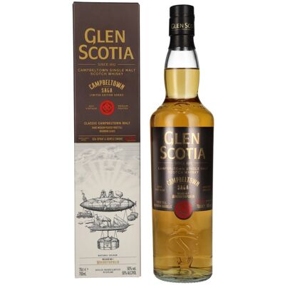 Glen Scotia Campbeltown SAGA WHISKYPOLIS Release No. 1 50% Vol. 0,7l in Geschenkbox Glen Scotia Campbeltown SAGA WHISKYPOLIS Release No. 1 50% Vol. 0,7l in Geschenkbox