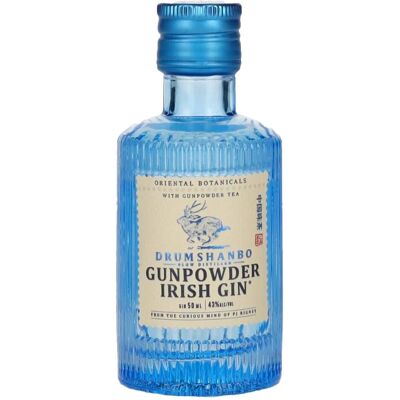 The Shed Distillery Irischer Gin - Gunpowder 43% Vol. 0,05l The Shed Distillery Irischer Gin - Gunpowder 43% Vol. 0,05l