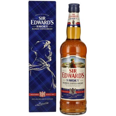 Sir Edward's Scotch Whisky Sir Edward's SMOKY Blended Scotch Whisky 40% Vol. 0,7l in Geschenkbox Sir Edward's Scotch Whisky Sir Edward's SMOKY Blended Scotch Whisky 40% Vol. 0,7l in Geschenkbox