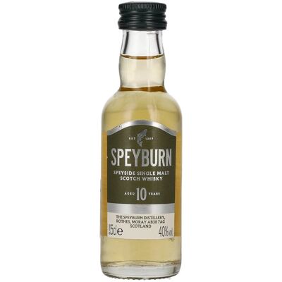 Speyburn 10 Years Old Speyside Single Malt Scotch Whisky 40% Vol. 0,05l Speyburn 10 Years Old Speyside Single Malt Scotch Whisky 40% Vol. 0,05l