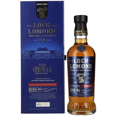 Loch Lomond Whisky Loch Lomond 24 Years Old THE OPEN 152th Royal Troon Manzanilla Sherry Cask 47,1% Vol. 0,7l in Geschenkbox Loch Lomond Whisky Loch Lomond 24 Years Old THE OPEN 152th Royal Troon Manzanilla Sherry Cask 47,1% Vol. 0,7l in Geschenkbox