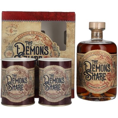 The Demon's Share Rum The Demon's Share 6 Years Old Spirit Drink 40% Vol. 0,7l in Geschenkbox mit 2 Dosen The Demon's Share The Demon's Share Rum The Demon's Share 6 Years Old Spirit Drink 40% Vol. 0,7l in Geschenkbox mit 2 Dosen The Demon's Share