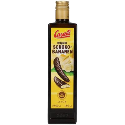F. FISCHER 1875 Casali Original SCHOKO-BANANEN Likör 15% Vol. 0,5l F. FISCHER 1875 Casali Original SCHOKO-BANANEN Likör 15% Vol. 0,5l