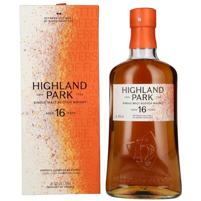 Highland Park 16 Years Old BETWEEN YOU AND I by Björn Frantzen Single Malt Scotch Whisky 48% Vol. 0,7l in Geschenkbox Highland Park 16 Years Old BETWEEN YOU AND I by Björn Frantzen Single Malt Scotch Whisky 48% Vol. 0,7l in Geschenkbox