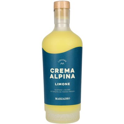 Marzadro Crema Alpina Limone Liquore 17% Vol. 0,7l Marzadro Crema Alpina Limone Liquore 17% Vol. 0,7l
