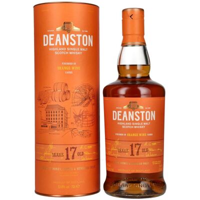Deanston Whisky Deanston 17 Years Old Highland Single Malt Orange Wine Cask Finish 53,6% Vol. 0,7l in Geschenkbox Deanston Whisky Deanston 17 Years Old Highland Single Malt Orange Wine Cask Finish 53,6% Vol. 0,7l in Geschenkbox