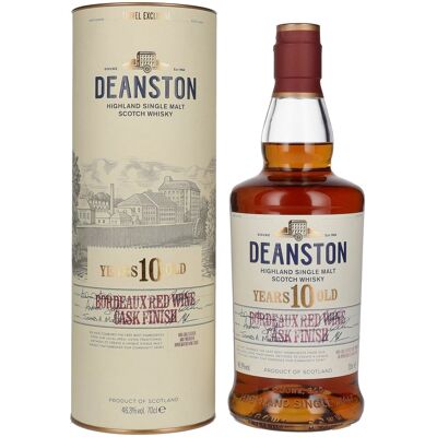 Deanston Whisky Deanston 10 Years Old Highland Single Malt Bordeaux Red Wine Cask Finish 46,3% Vol. 0,7l in Geschenkbox Deanston Whisky Deanston 10 Years Old Highland Single Malt Bordeaux Red Wine Cask Finish 46,3% Vol. 0,7l in Geschenkbox