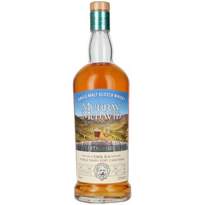 Murray McDavid Whisky Murray McDavid PARTNERSHIP SERIES 8 Years Old CAOL ILA Murca Tawny Port Cask 2018 55,9% Vol. 0,7l Murray McDavid Whisky Murray McDavid PARTNERSHIP SERIES 8 Years Old CAOL ILA Murca Tawny Port Cask 2018 55,9% Vol. 0,7l