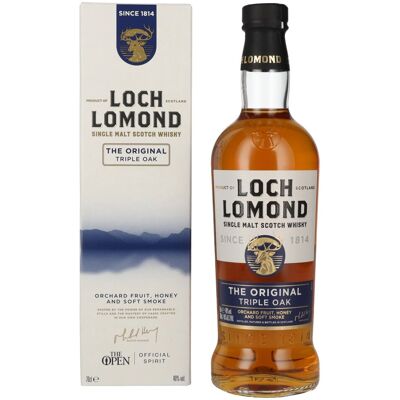 Loch Lomond Whisky Loch Lomond THE ORIGINAL Triple Oak Single Malt 40% Vol. 0,7l in Geschenkbox Loch Lomond Whisky Loch Lomond THE ORIGINAL Triple Oak Single Malt 40% Vol. 0,7l in Geschenkbox