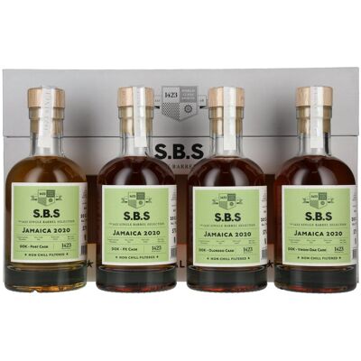 1423 World Class Spirits 1423 S.B.S JAMAICA Experimental Cask Series 2020 57% Vol. 4x0,2l in Geschenkbox 1423 World Class Spirits 1423 S.B.S JAMAICA Experimental Cask Series 2020 57% Vol. 4x0,2l in Geschenkbox