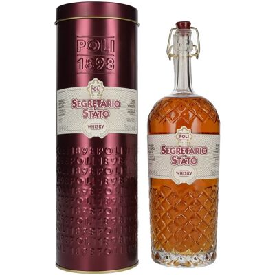 Poli Segretario di Stato Pure Malt Whisky 43% Vol. 0,7l in Tinbox Poli Segretario di Stato Pure Malt Whisky 43% Vol. 0,7l in Tinbox