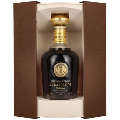 Diplomatico Diplomático AMBASSADOR Selection 47% Vol. 0,7l in Geschenkbox mit Lederoptik Diplomatico Diplomático AMBASSADOR Selection 47% Vol. 0,7l in Geschenkbox mit Lederoptik