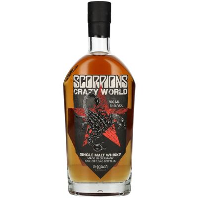St. Kilian SCORPIONS CRAZY WORLD Single Malt Whisky 54% Vol. 0,7l St. Kilian SCORPIONS CRAZY WORLD Single Malt Whisky 54% Vol. 0,7l