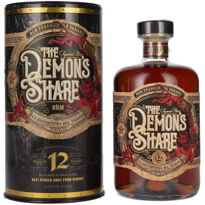 The Demon's Share Rum The Demon's Share Superior Blend Rum 12 Years Old 41% Vol. 0,7l in Tinbox The Demon's Share Rum The Demon's Share Superior Blend Rum 12 Years Old 41% Vol. 0,7l in Tinbox