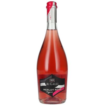 AI GALLI Merlot Rosé Frizzante IGT 11% Vol. 0,75l AI GALLI Merlot Rosé Frizzante IGT 11% Vol. 0,75l