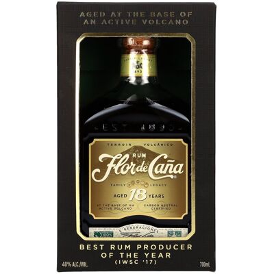 Flor de Caña 18 Years Old Family Legacy 40% Vol. 0,7l in Geschenkbox Flor de Caña 18 Years Old Family Legacy 40% Vol. 0,7l in Geschenkbox