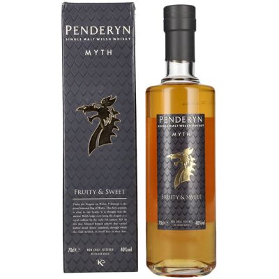 Penderyn Whisky Penderyn MYTH Single Malt Welsh Whisky 40% Vol. 0,7l in Geschenkbox Penderyn Whisky Penderyn MYTH Single Malt Welsh Whisky 40% Vol. 0,7l in Geschenkbox