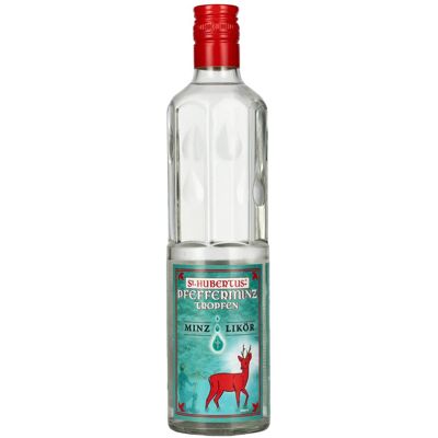 St. Hubertus Likör St. Hubertus PFEFFERMINZ Tropfen Minz-Likör 18% Vol. 0,5l St. Hubertus Likör St. Hubertus PFEFFERMINZ Tropfen Minz-Likör 18% Vol. 0,5l