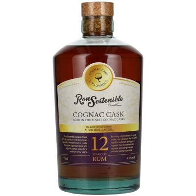 Ron Sostenible 12 Jahre Alter Cognacfass Rum - Rum Ron Sostenible 12 Jahre Alter Cognacfass Rum - Rum