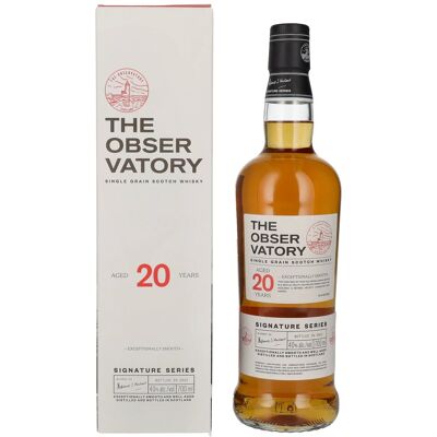 The Observatory 20 Years Old Single Grain Signature Series 40% Vol. 0,7l in Geschenkbox The Observatory 20 Years Old Single Grain Signature Series 40% Vol. 0,7l in Geschenkbox