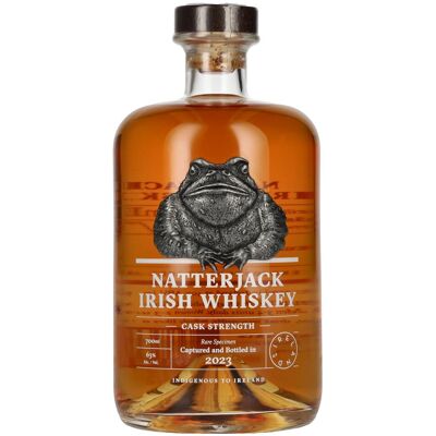 Natterjack Whiskey Natterjack Irish Whiskey Cask Strength 2023 63% Vol. 0,7l Natterjack Whiskey Natterjack Irish Whiskey Cask Strength 2023 63% Vol. 0,7l