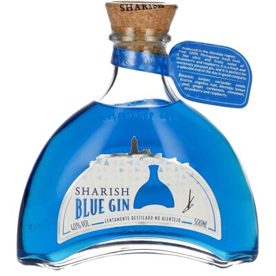 Sharish Blue Gin 40% Vol. 0,5l Sharish Blue Gin 40% Vol. 0,5l