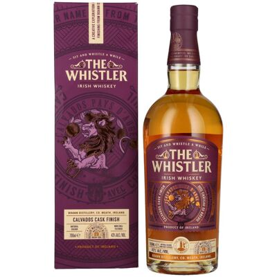 The Whistler Whiskey The Whistler Irish Whiskey CALVADOS CASK FINISH GB 43% Vol. 0,7l in Geschenkbox The Whistler Whiskey The Whistler Irish Whiskey CALVADOS CASK FINISH GB 43% Vol. 0,7l in Geschenkbox