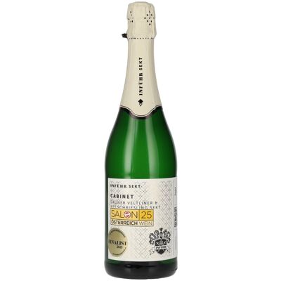 Wein- und Sektkellerei Inführ Inführ Sekt Cabinet Grüner Veltliner & Welschriesling Brut 12,5% Vol. 0,75l Wein- und Sektkellerei Inführ Inführ Sekt Cabinet Grüner Veltliner & Welschriesling Brut 12,5% Vol. 0,75l