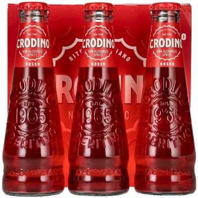 Crodino Rosso Non-Alcoholic Spritz 3x0,175l Crodino Rosso Non-Alcoholic Spritz 3x0,175l